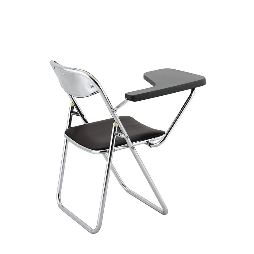 Cafe chair with small desk