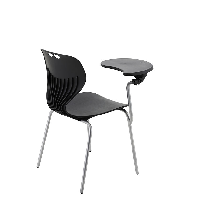 Chair with small table