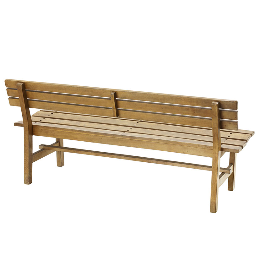 Wooden bench